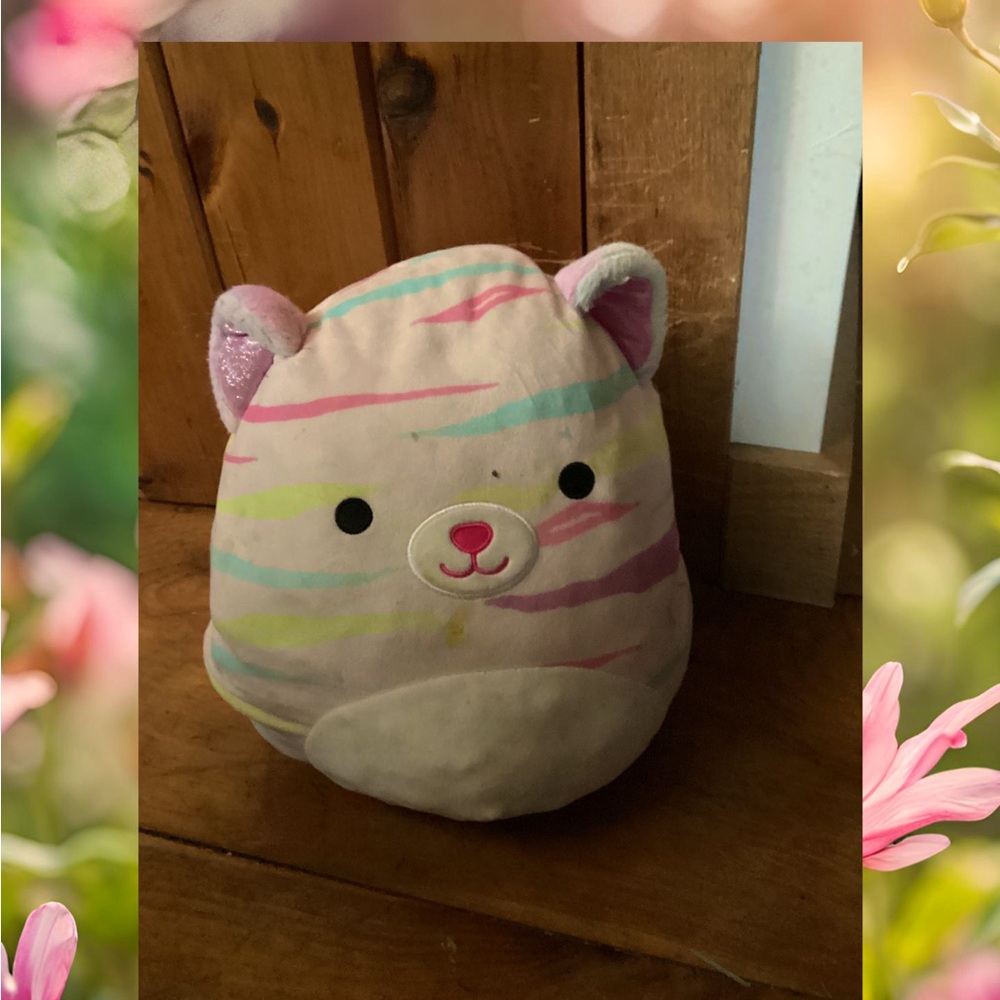 Cute Striped Cat Plush